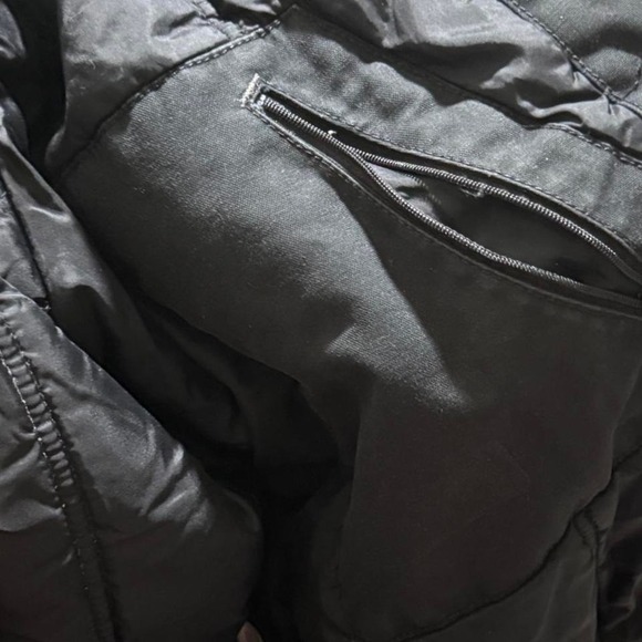 Carhartt J130 Active Jacket Men's XL Regular Black Duck Quilted Hooded Workwear - Picture 7 of 8